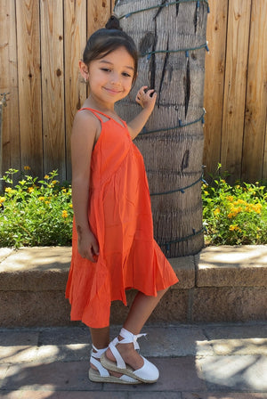 Orange Cami Dress