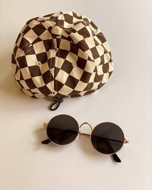 Checkered Baseball Cap