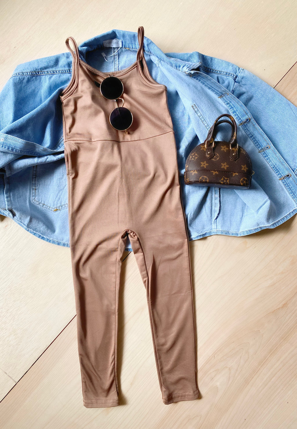 Mocha Jumpsuit