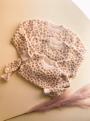 Leopard Fuzzy Sweater